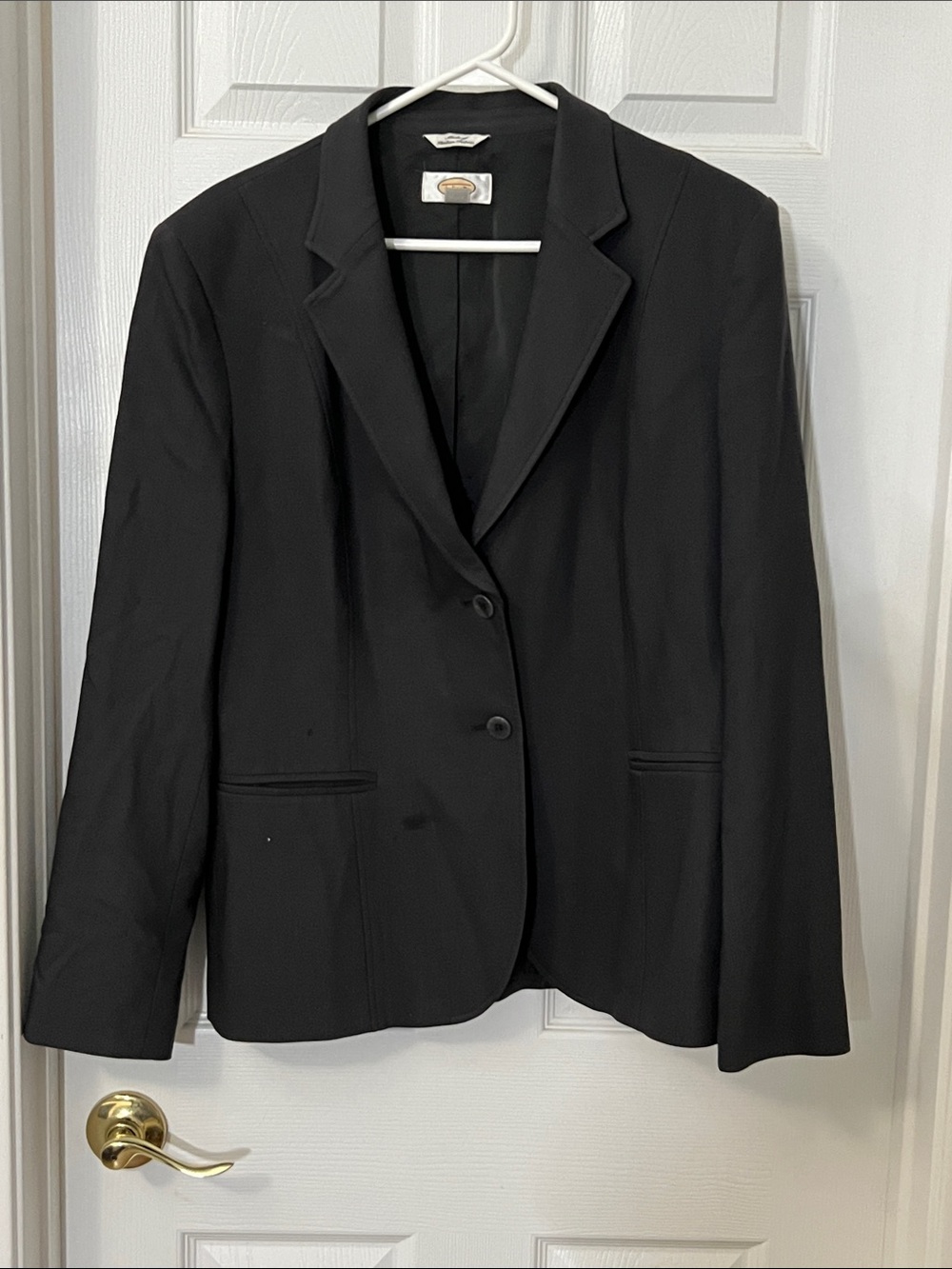 Talbots Black Single-Breasted Women’s Blazer